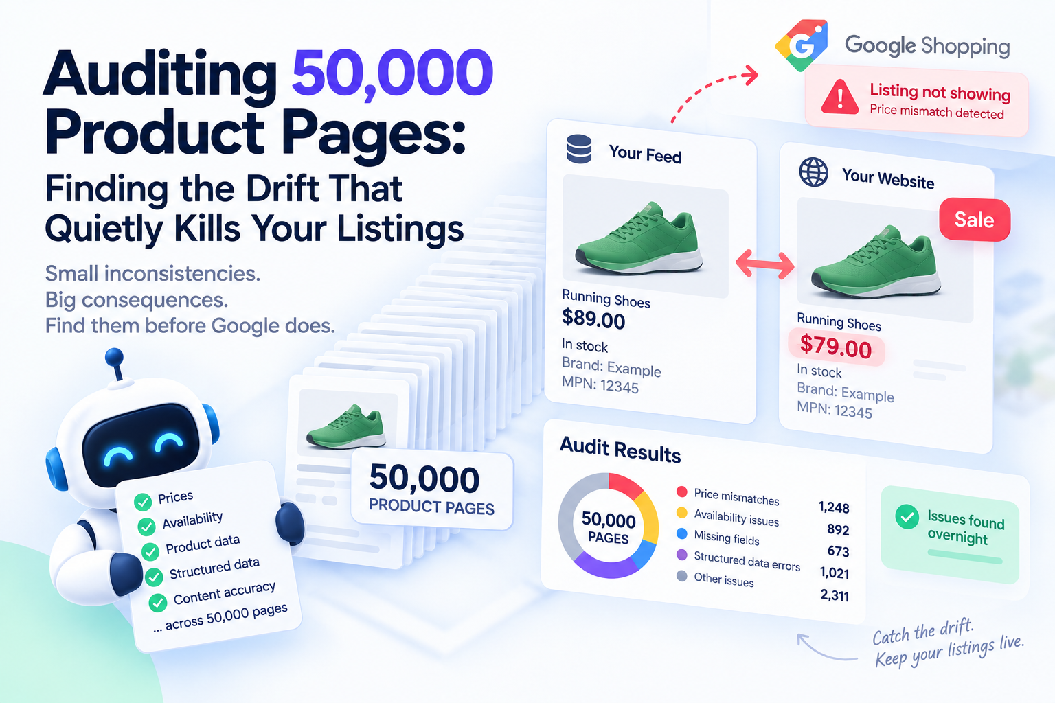 Product Feed Audit: Find the Drift Killing Your Listings