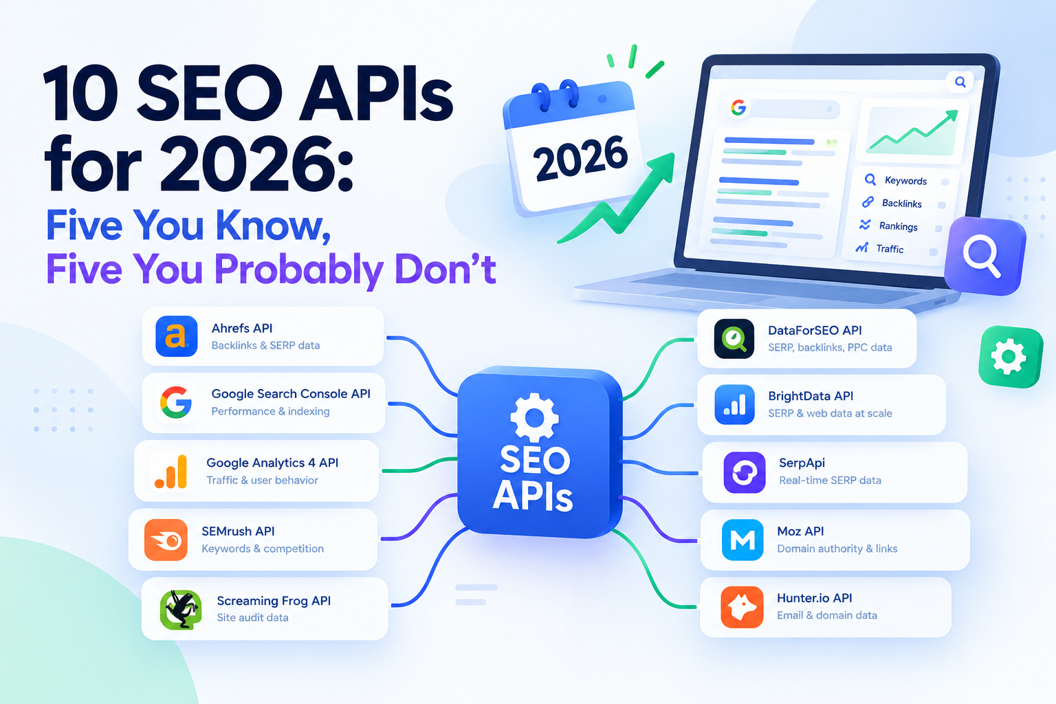 10 SEO APIs for 2026: Five You Know, Five You Don't
